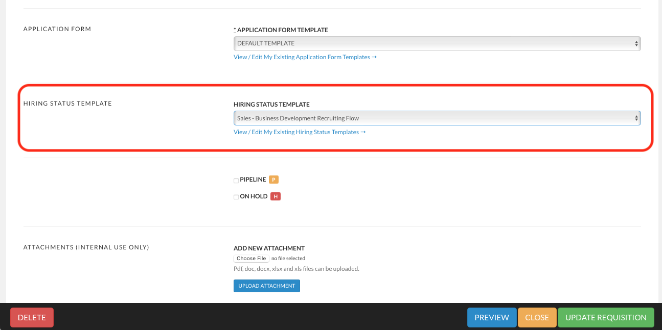 Requisition Form Update - Hiring Status Templates.png