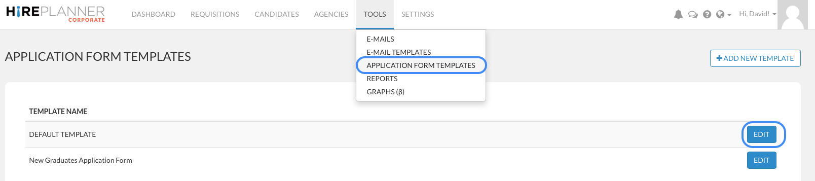 Edit-Default-Application-Form-HirePlanner.png